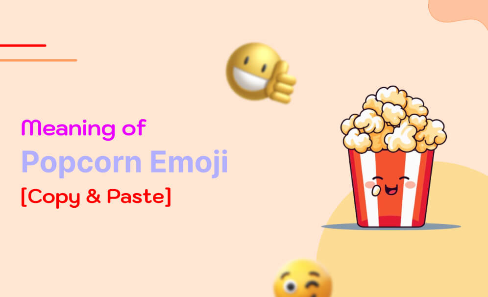 🍿Popcorn Emoji